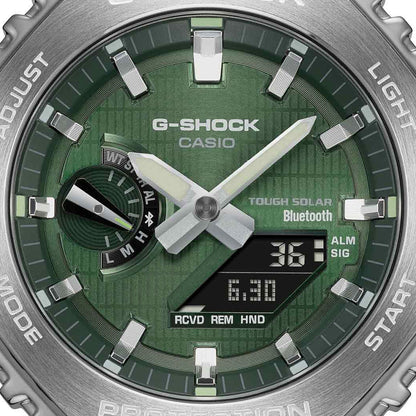 CASIO G-SHOCK Mod. G-STEEL TOUGH SOLAR Bluetooth® GREEN DIAL-3