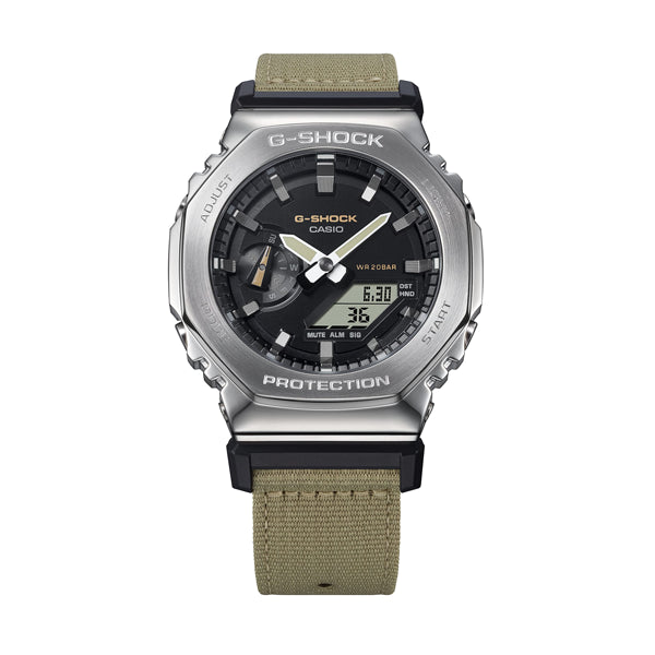 CASIO G-SHOCK Mod. OAK  METAL COVERED - UTILITY SERIE KHAKI BEIGE-4