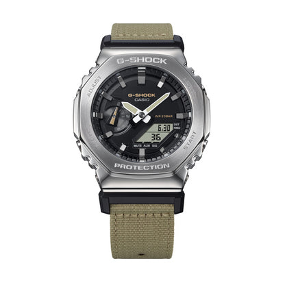 CASIO G-SHOCK Mod. OAK  METAL COVERED - UTILITY SERIE KHAKI BEIGE-4