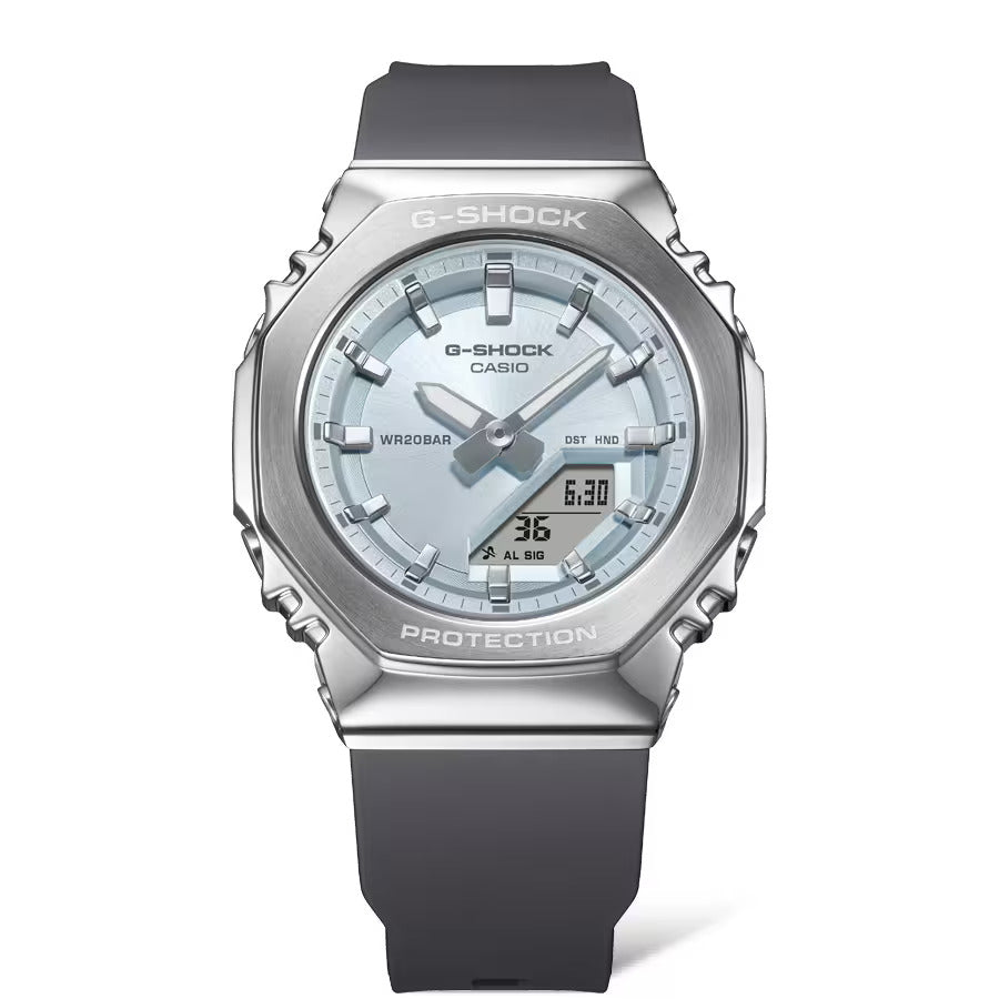 CASIO G-SHOCK Mod. MINI OAK G-STEEL LIGHT BLUE-2