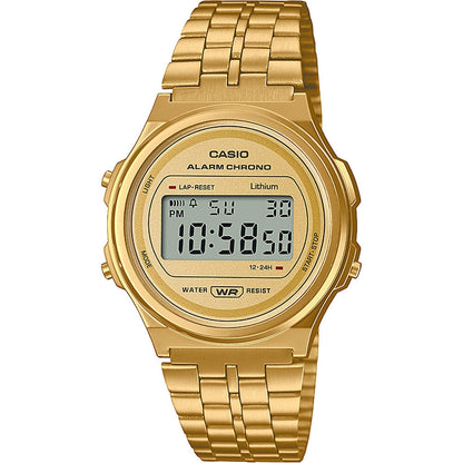 CASIO VINTAGE Mod. ROUND - GOLD-0