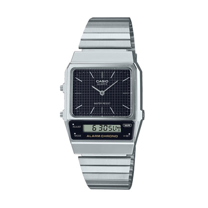 CASIO VINTAGE Mod. EDGY COLLECTION  RETRO DIAL - BLACK-0