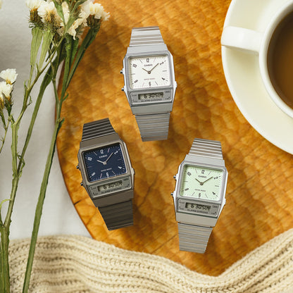 CASIO VINTAGE Mod. EDGY COLLECTION - PETROL BLUE-1