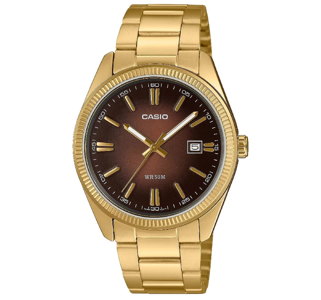 CASIO COLLECTION Mod. DATE, GOLD - BRONZE-0
