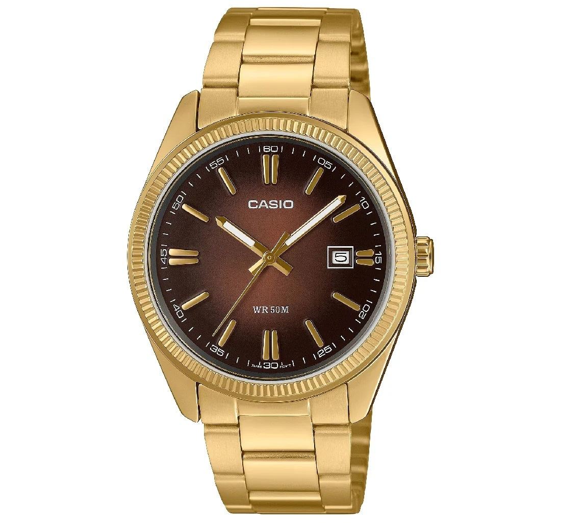 CASIO COLLECTION Mod. DATE, GOLD - BRONZE-0