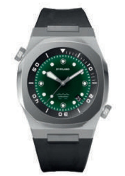 D1 MILANO Mod. SUBACQUEO DEEP GREEN-0