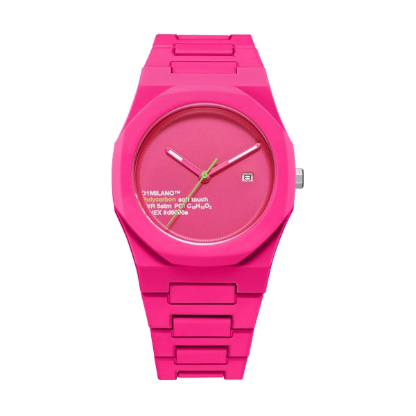 D1 MILANO Mod. POLYCARBON HOT PINK-0