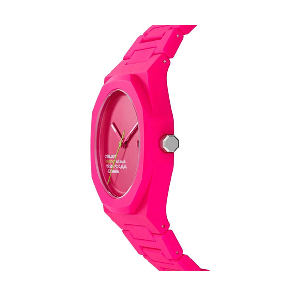 D1 MILANO Mod. POLYCARBON HOT PINK-1