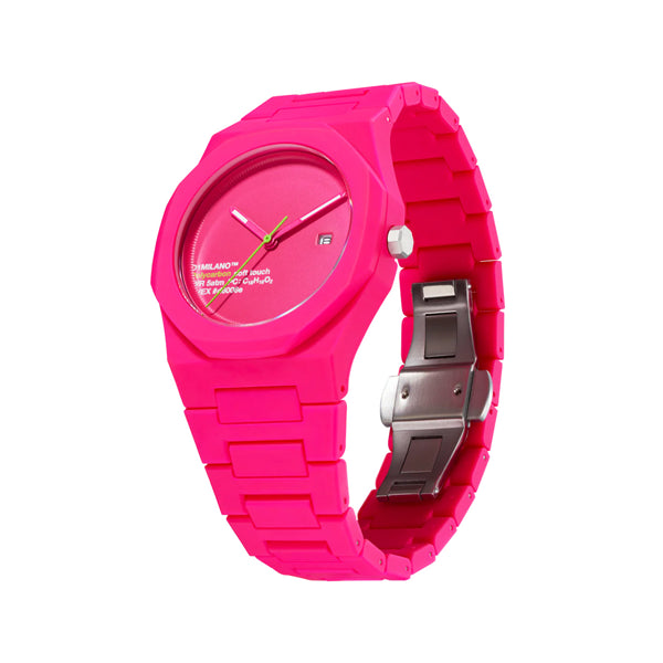 D1 MILANO Mod. POLYCARBON HOT PINK-3