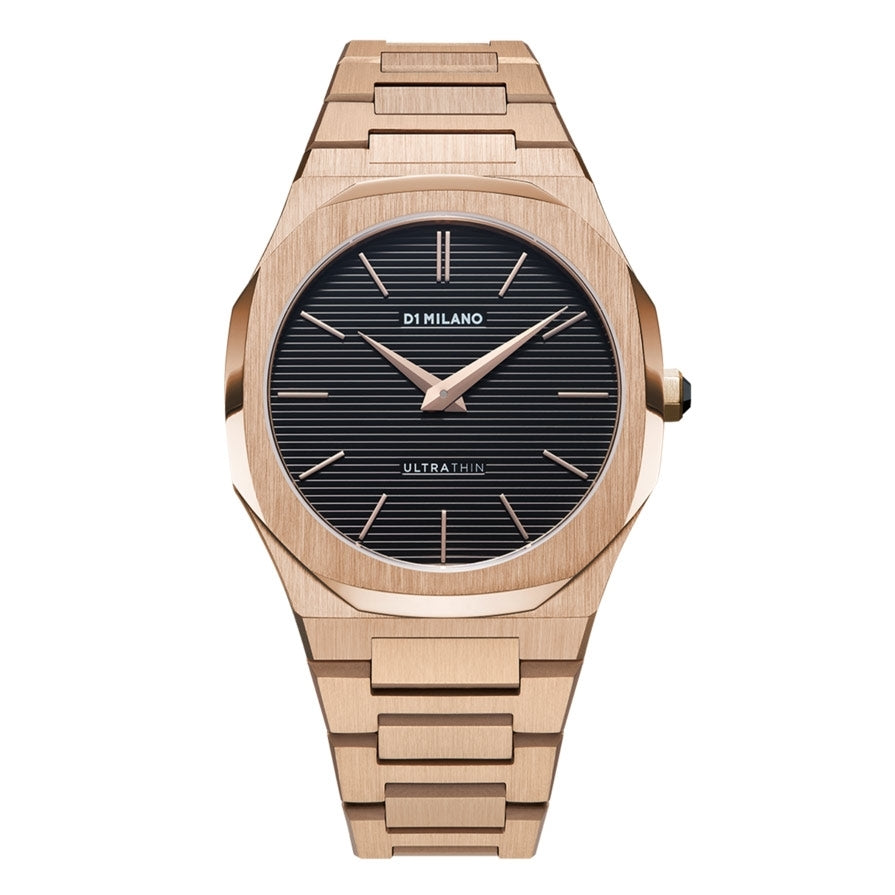 D1 MILANO Mod. ULTRA THIN ROSE GOLD - RE-STYLE EDITION-0