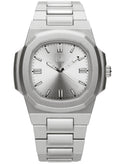 LIGHT TIME Mod. VELVET NAUTILUS - Silver-0