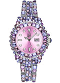 LIGHT TIME Mod. MEDITERRANEO - Full Strass / Pink-0