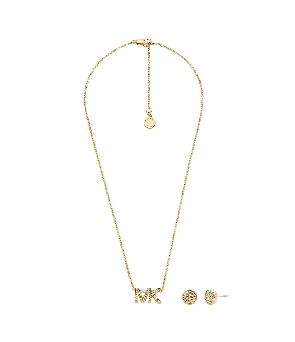 MICHAEL KORS FASHION JEWELS Mod. FASHION Special Pack Necklace + Earrings-0