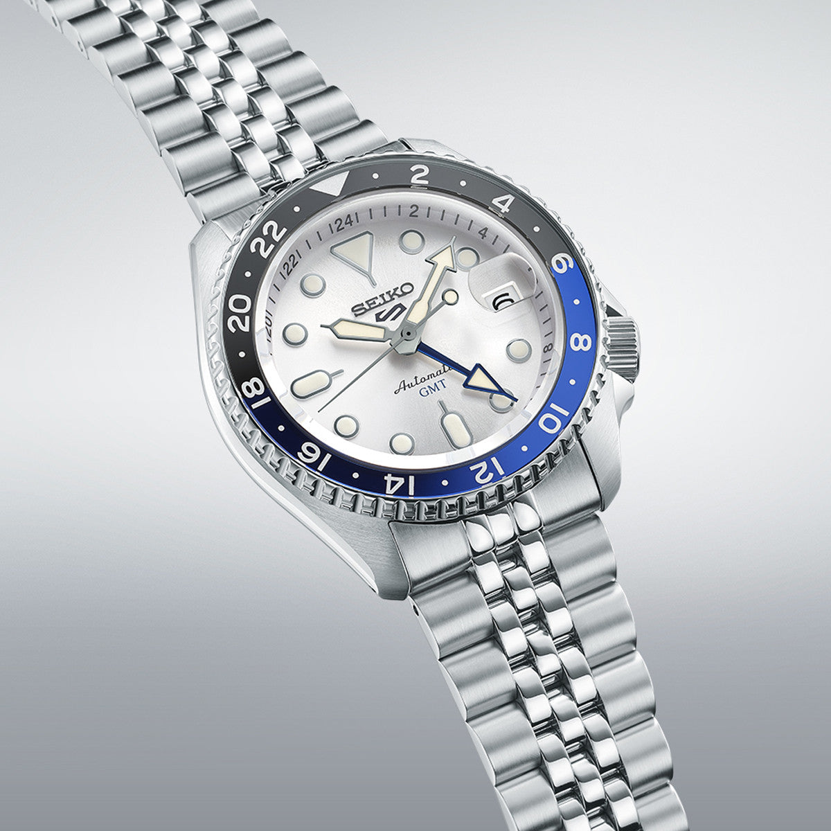 SEIKO 5 Mod. SPORTS AUTOMATIC GMT - WHITE-2